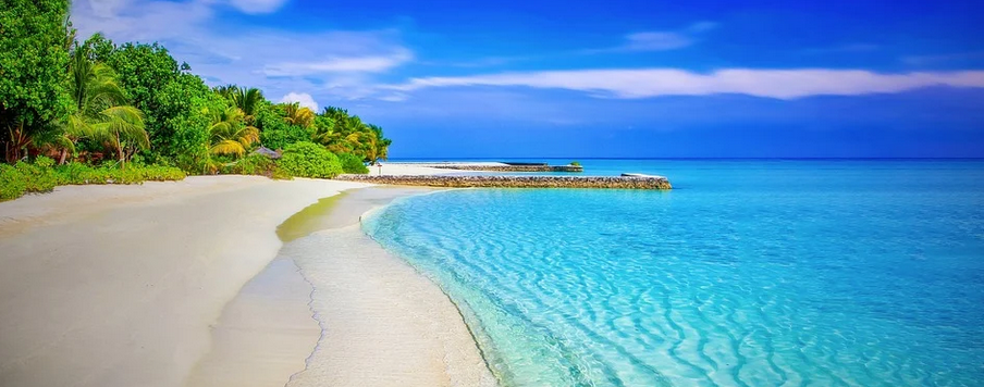 clean beach